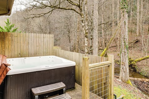 Gatlinburg Vacation Rental | 4BR | 3BA | 1,800 Sq Ft | Private Hot Tub