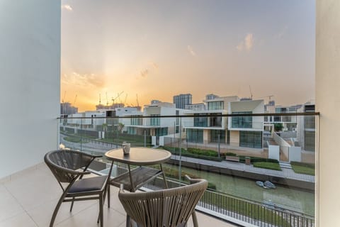 Balcony with Sunset View