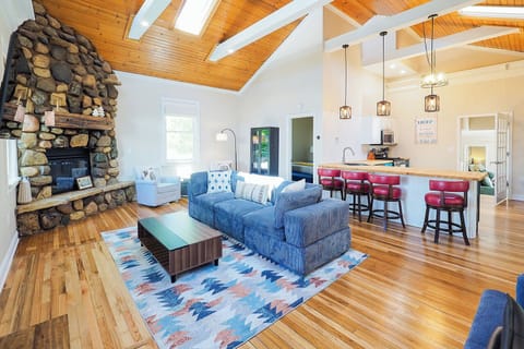 Open concept main living room so everyone can be together