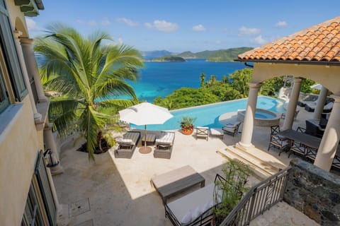 Villa Insatiable views all the way to the BVIs