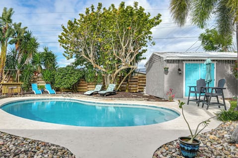 Merritt Island Vacation Rental | 3BR | 2BA | 1,350 Sq Ft | 1 Step to Enter