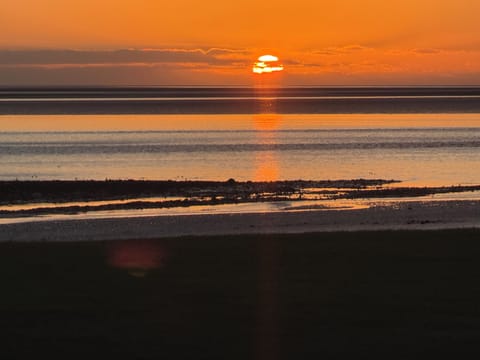 Sunset view from property