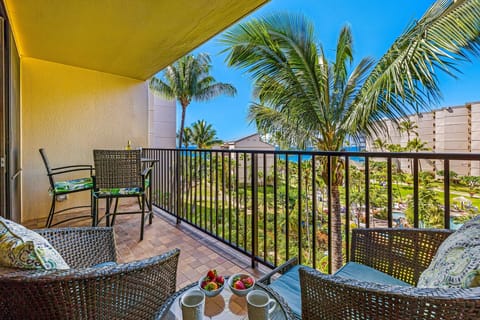 Experience seamless indoor-outdoor living with our spacious balcony setup.