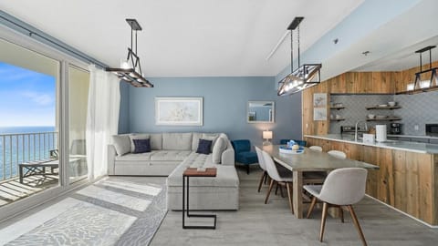 Living room with sleeper sofa