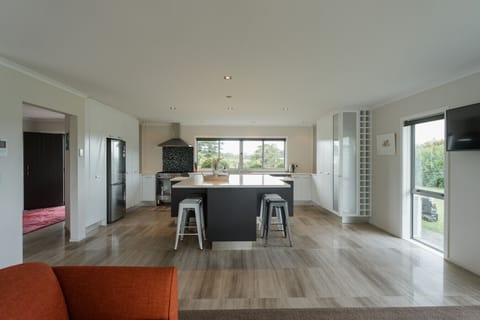 Bright and open kitchen