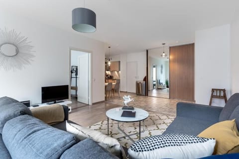 Apartment, Balcony, Courtyard View | Living area | Flat-screen TV