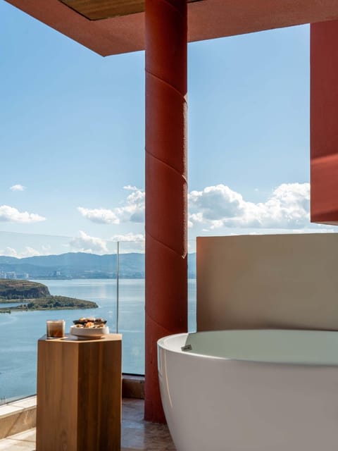Romantic Double Room, Patio, Sea View | View from room