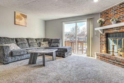 Indianapolis Vacation Rental | 2BR | 3BA | 1,520 Sq Ft | Stairs Required