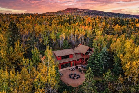 Leveaux Mountain behind property, Lake Superior Views to the front
