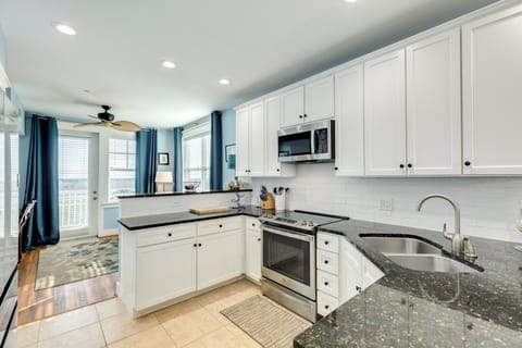 Prepare homecooked meals in the fully equipped kitchen