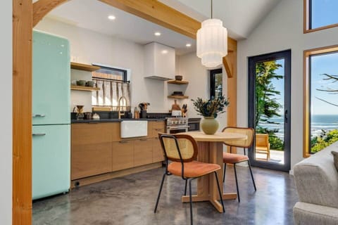 Kitchen and dining area