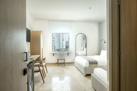 Modern and welcoming atmosphere