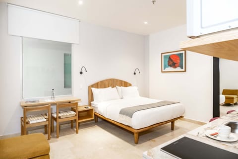 Spacious and relaxing bed