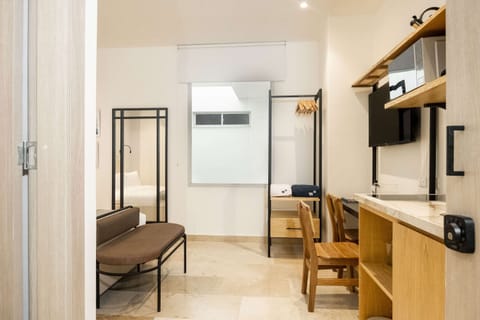 Comfortable and equipped room