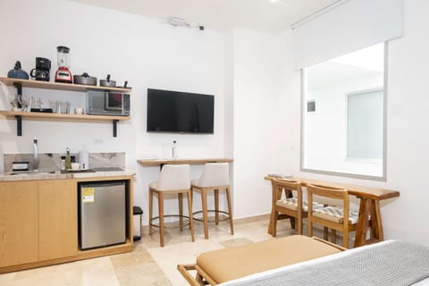 Cozy room with TV