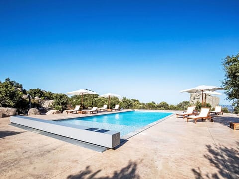 Sky, Blue, Resort, Umbrella, Outdoor Furniture, Swimming Pool, Estate, Sunlounger, Eco Hotel, Shade