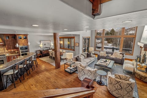 Main Floor - Living, Dining, Kitchen