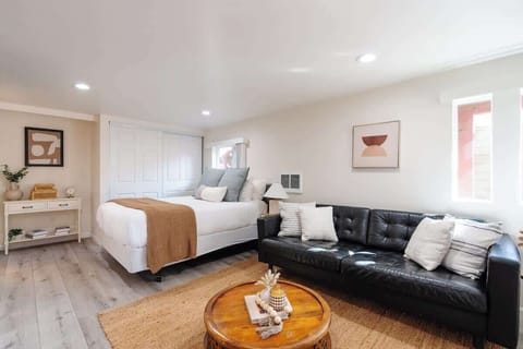 Catch up on work or just sit back and stream a movie in the living space