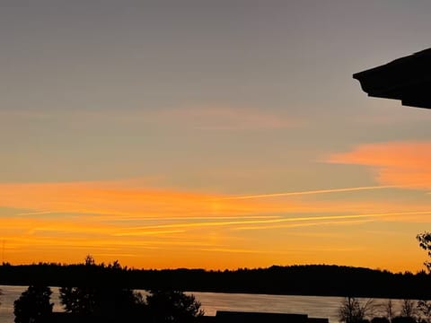 Beautiful view over Chemong Lake.