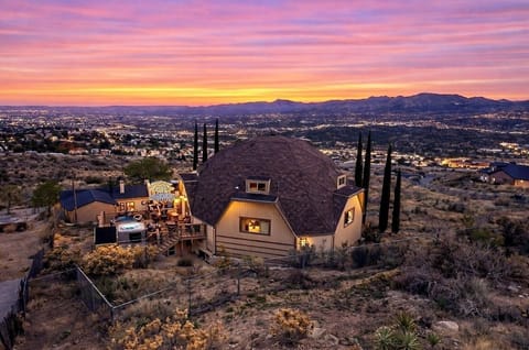 Sunset View of the Dome 