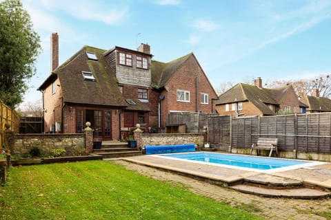 Welcome to our beautiful house with heated outdoor swimming pool
