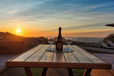 Enjoy a sunset lost in the romance of the landscape