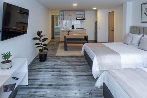 Deluxe Loft | In-room safe, blackout drapes, iron/ironing board, free WiFi