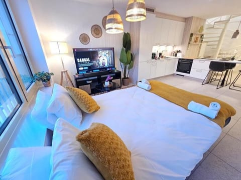 Flat-screen TV