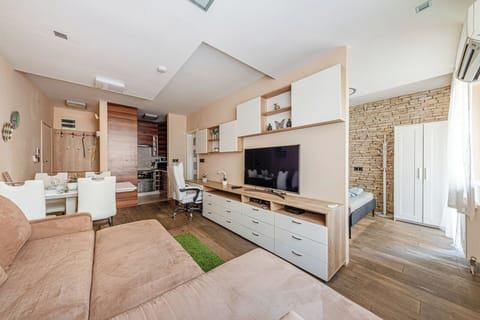 Apartment, 2 Bedrooms | Living area | Flat-screen TV