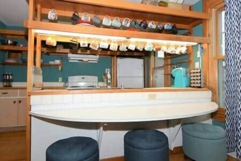 second floor kitchen