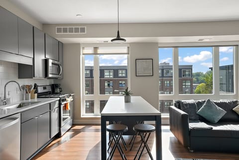 Unit 1: Living and Kitchen Area