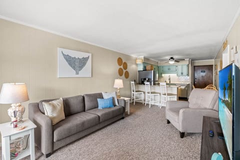 Living Area and Kitchen