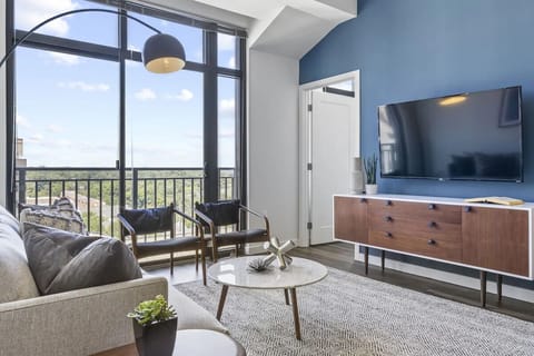 Step out for fresh air and sweeping neighborhood panoramas.