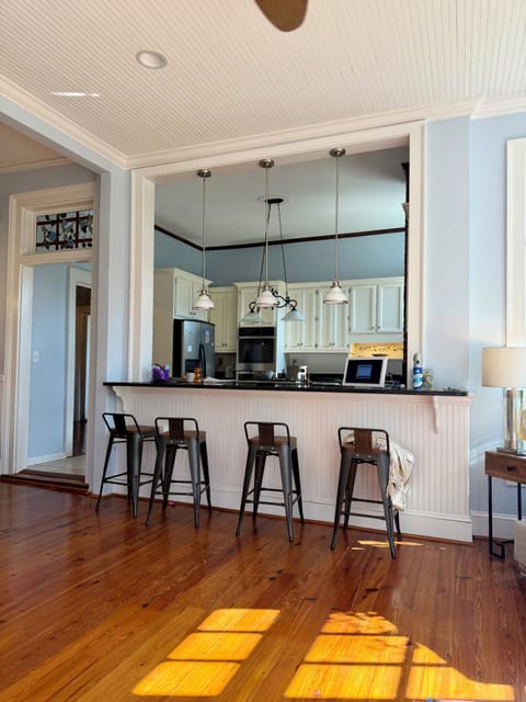 Family Room looking into the Kitchen