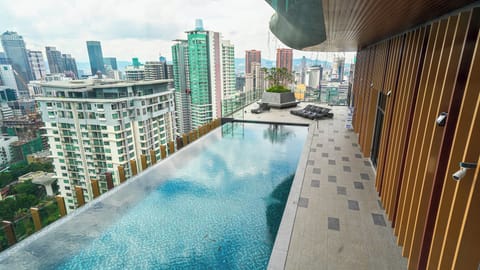 Rooftop pool