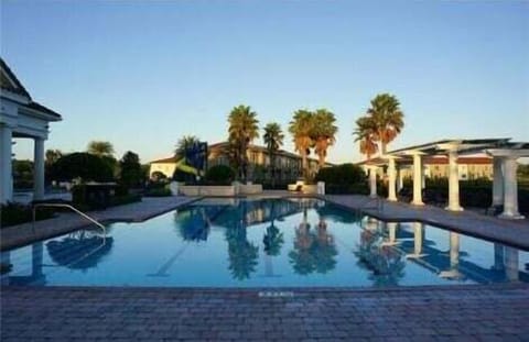 Architecture, Building, House, Pool, Water