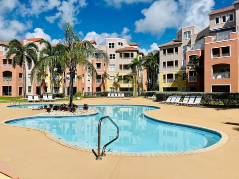beachfront apartment with pool