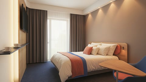 Hypo-allergenic bedding available, soundproofing, WiFi (free)
