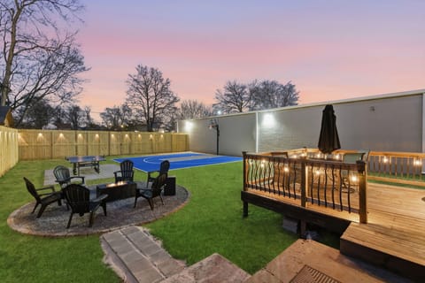 back yard