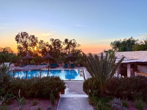 Outdoor pool, open 9:00 AM to 7:00 PM, pool umbrellas, sun loungers