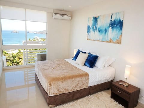 Bedroom,Sea view