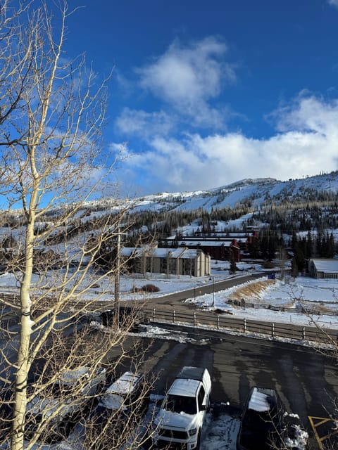 View from our private balcony!