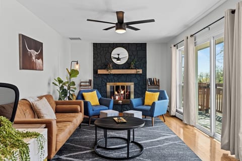 Living Room + Entertaining Area