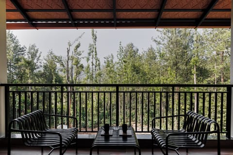 Deluxe Double Room, Balcony, Mountainside | Balcony