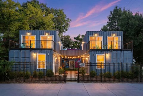 Experience our unique shipping container home in the heart of NuLu