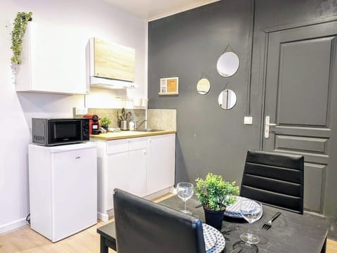 Kitchenette complètement équipée