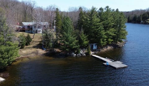 Caribou Lake Retreat on 6 mile lake with awesome fishing, swimming and sunsets.
