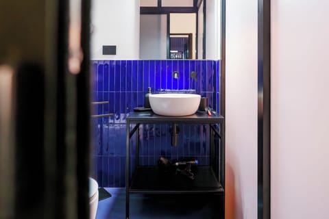 Double Room, Courtyard View | In-room safe, desk, soundproofing, iron/ironing board