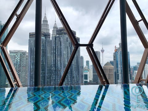 Rooftop pool