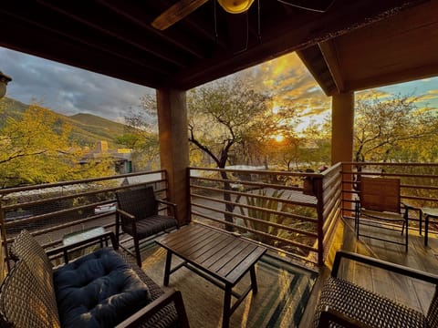Elevated Double Sized Patio